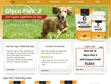 Tablet Screenshot of glycoflex3.com